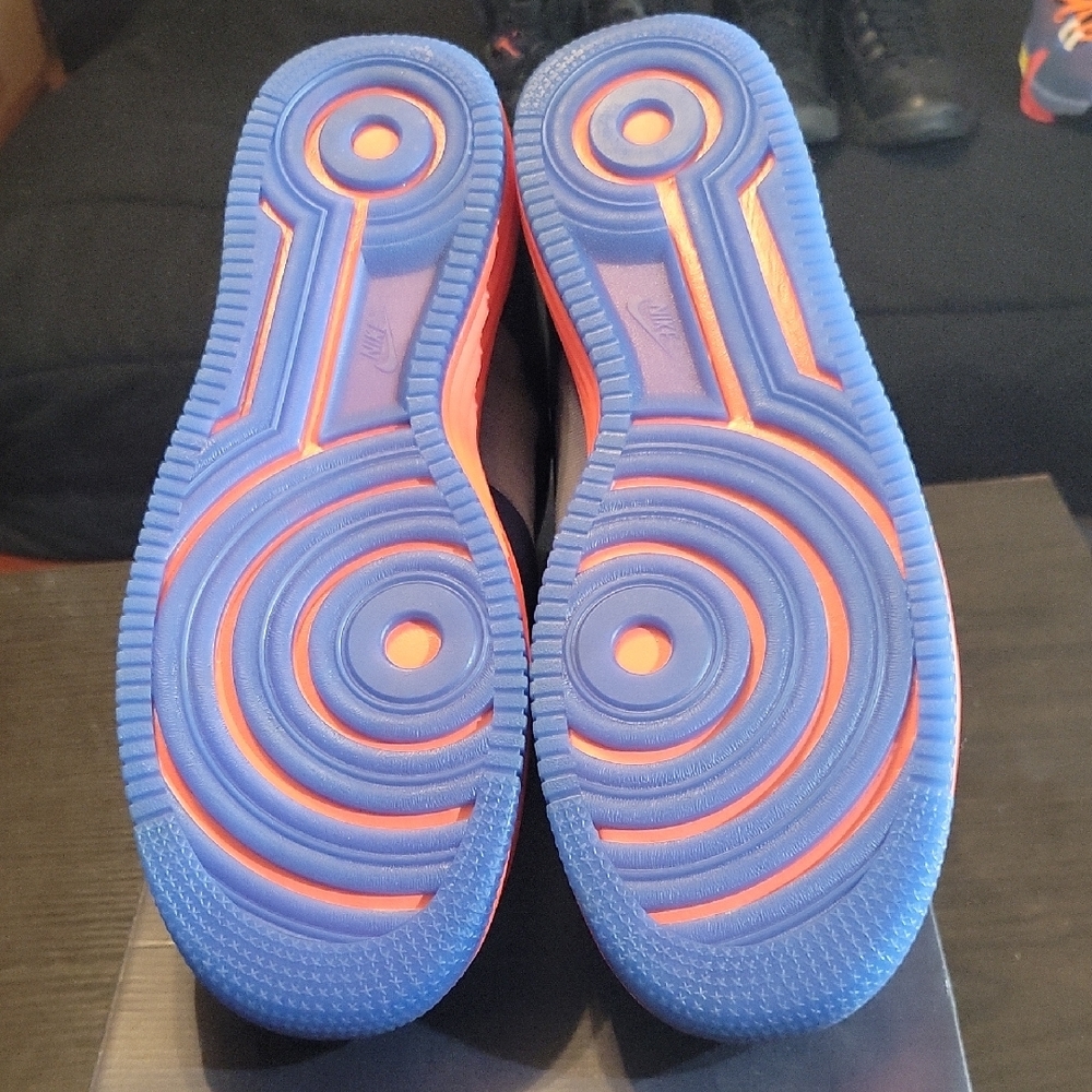Nike Lunar Force 1 Fuse Leather "Deep Royal Blue" (2013) Mens 13 NEW W/OG BOX - Picture 9 of 11